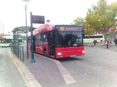 Bus 983 to Słubice, Poland