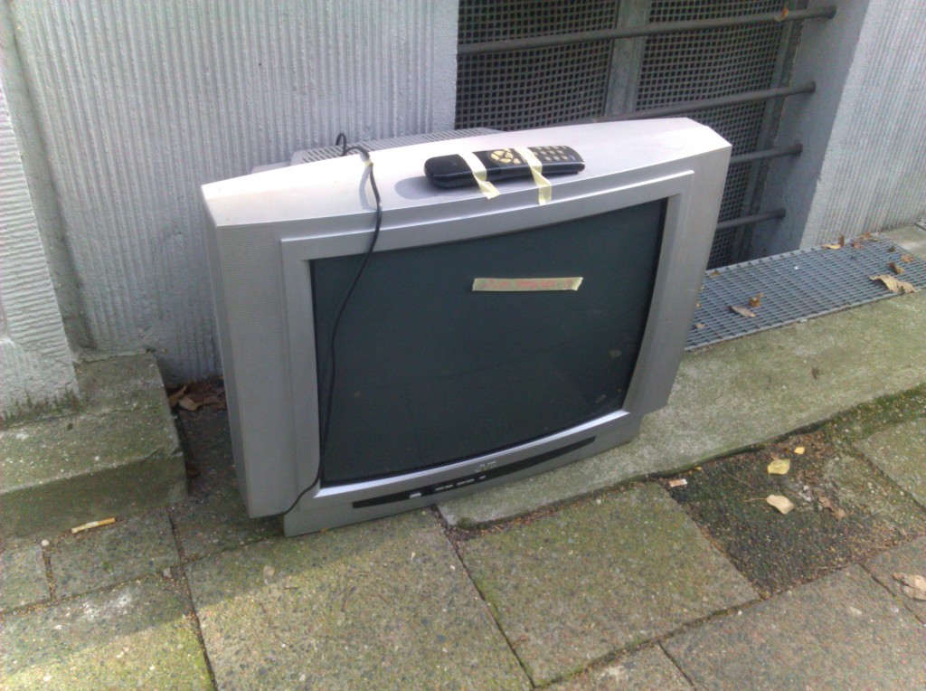 TV on the street